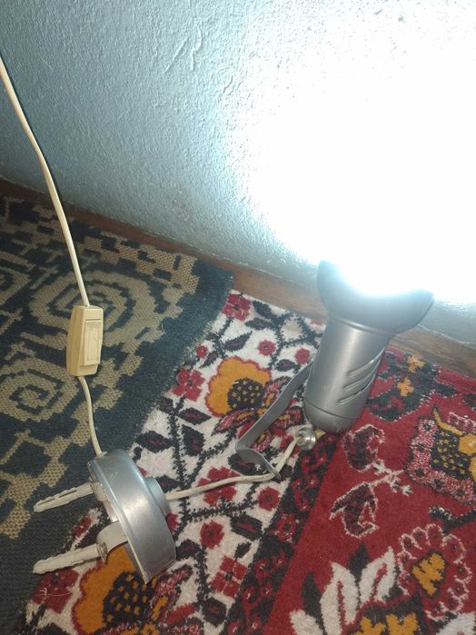 нощна лампа с копче изк.вкл