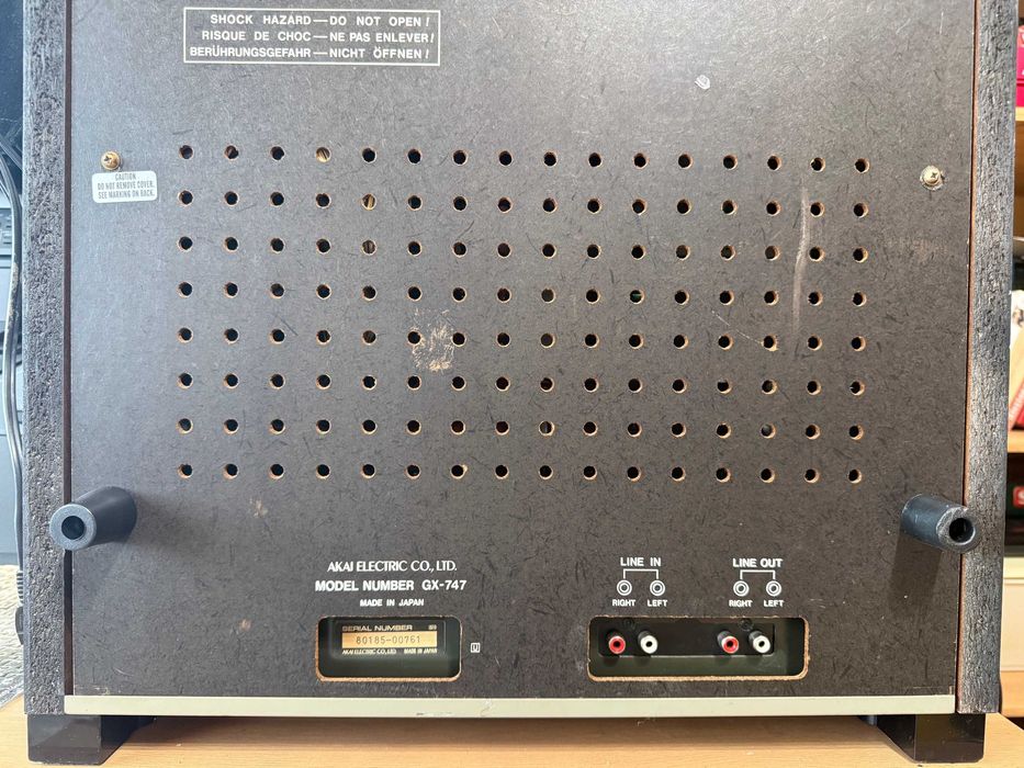 Magnetofon AKAI GX-747, silver Galati • OLX.ro