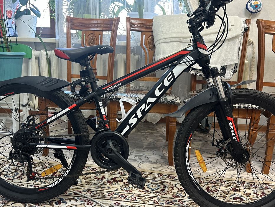 велосипед Space, дисковые тормоза, отличное состояние