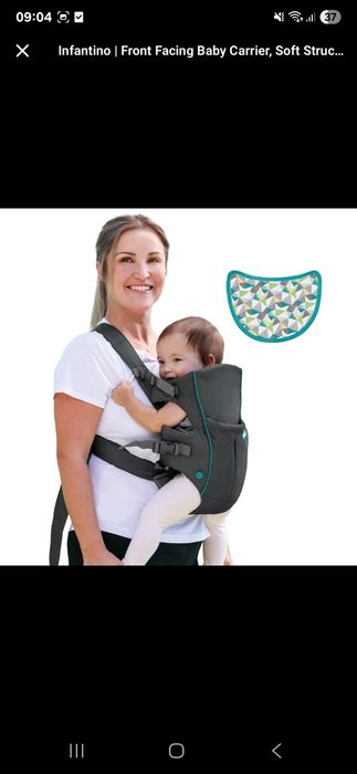 Продаю infantino , переноска для малышейКенгуру-слинг