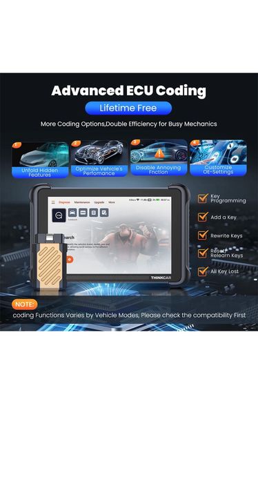 Диагностика за автомобили Thinkcar - Official Thinkscan 689bt