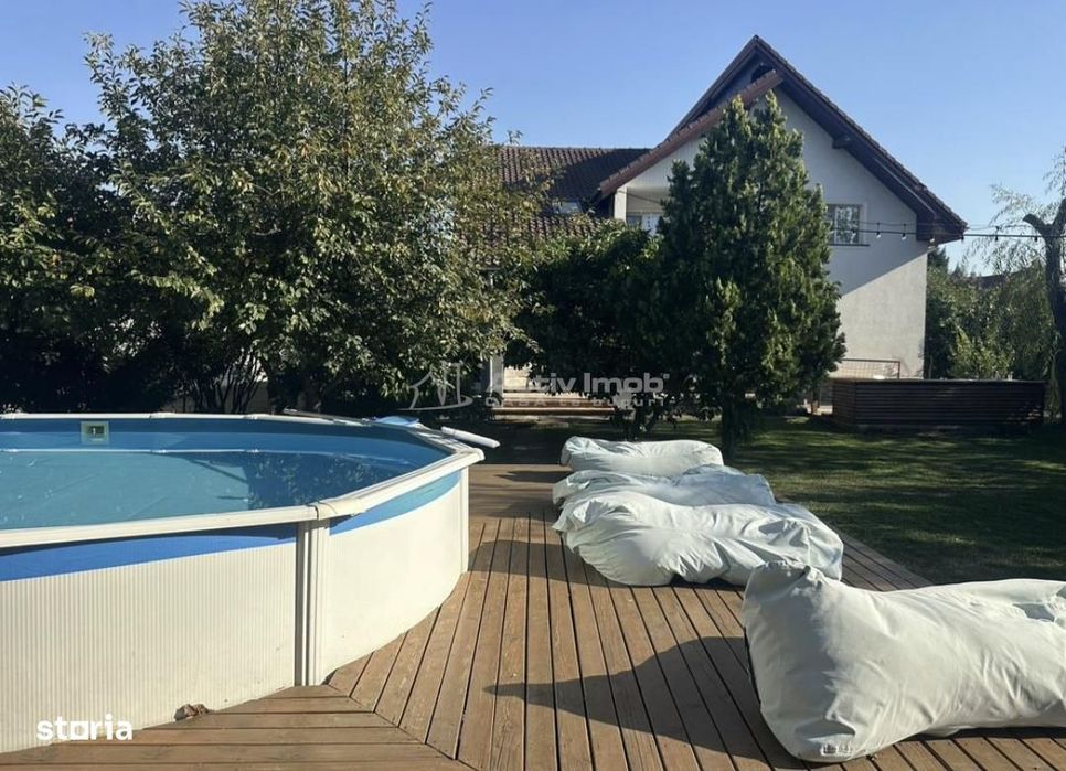 Ap parter vila piscina - Buftea - 3 camere - 120mp - 2000mp teren