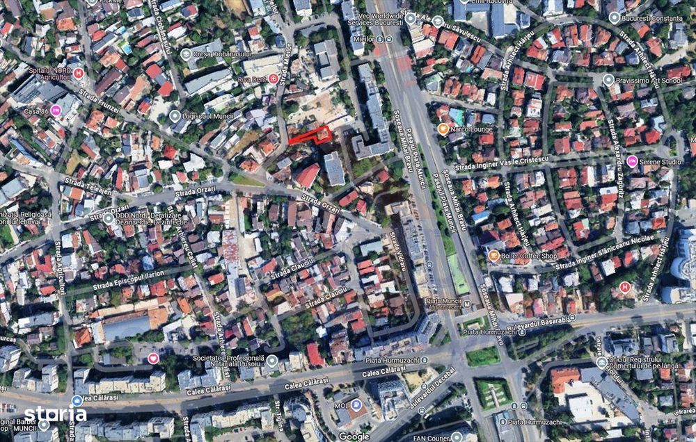 Vanzare teren 425 mp, Piata Muncii