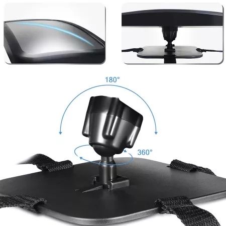 Oglinda auto bebe cu fixare pe tetieră