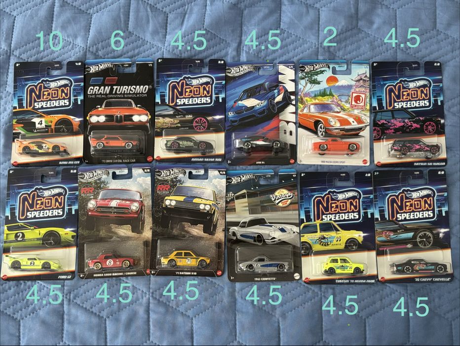 Hot Wheels Premium и Mainline