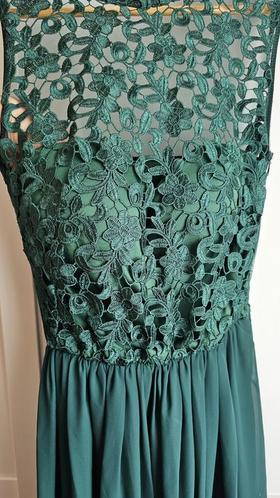 Rochie nunta verde