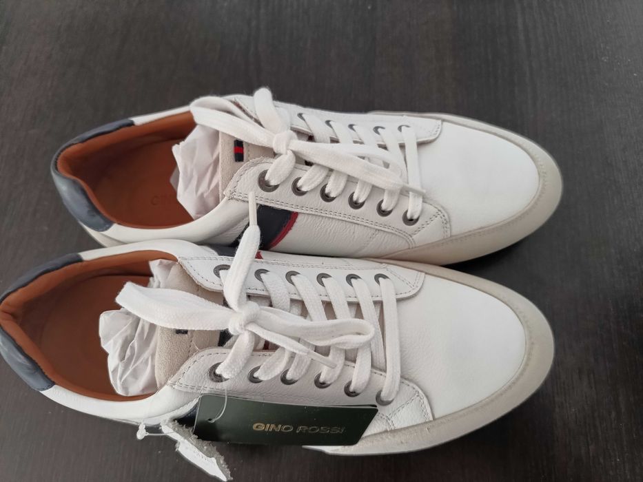 Sneakers Gino Rossi barbati noi, piele