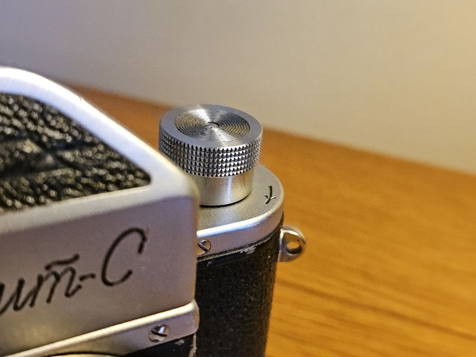 Aparat foto pe film Zenit-C cu Industar 50