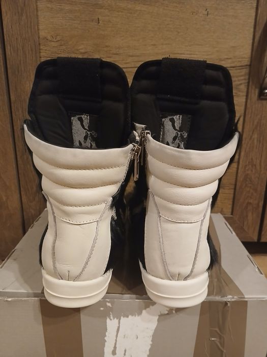 Rick owens geobaskets pony hair