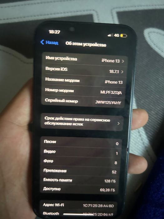 Iphone 13 128 гб.