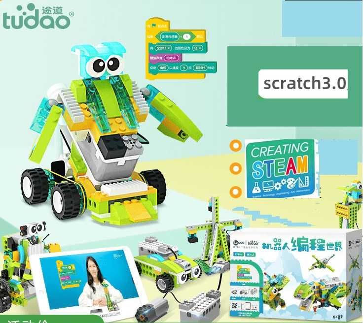 Программируемый робот-конструктор  Master Scretch 100 в 1. Скретч