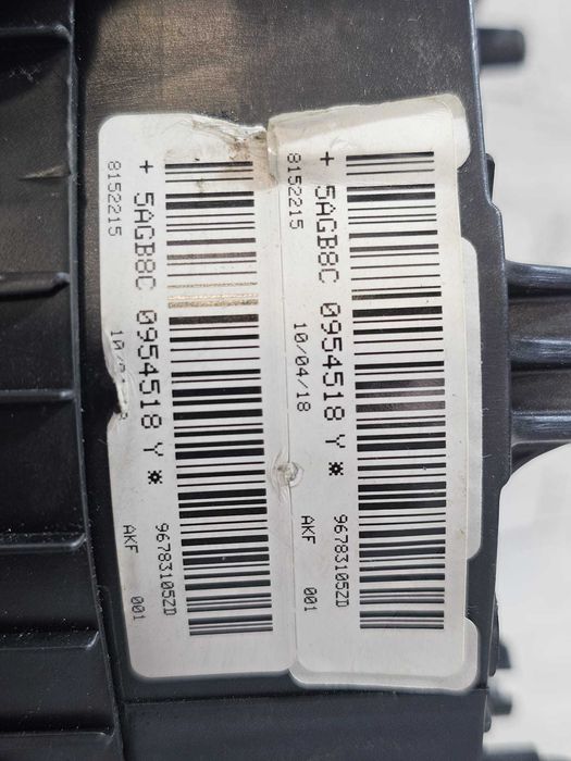 Airbag volan șofer Peugeot 308 T9 / 3008 II / 5008 II 2013-2021 2019 1.5 BlueHDi 88kW Cod OEM: 96783105ZD (5G3)