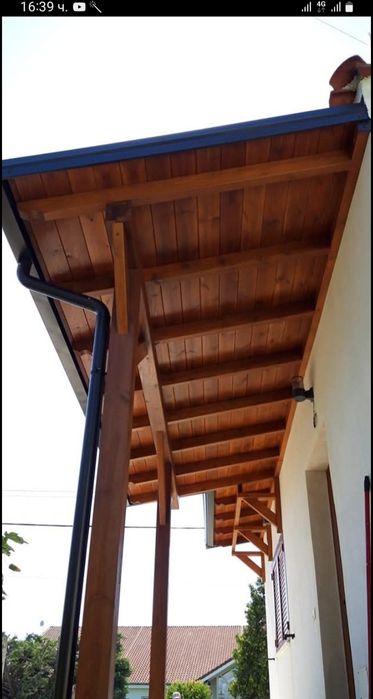 Навеси, перголи, барбекюта, огради, сглобяване на тенти. Строителство