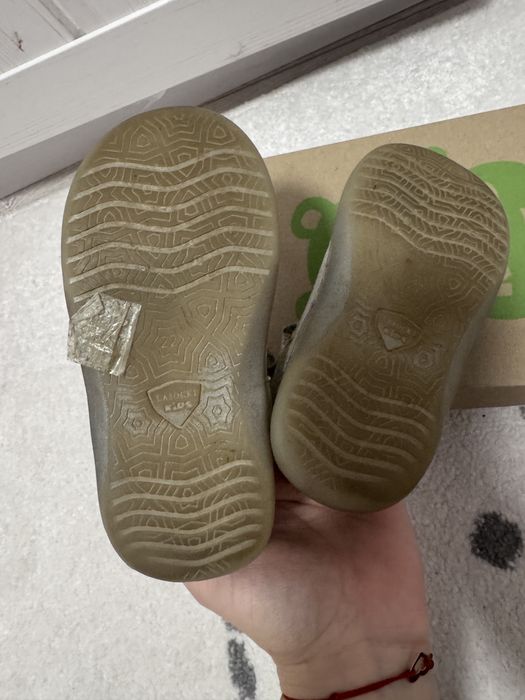 Pantofi / Pantofiori eleganti Lasocki Kids argintii cu fundiță - Piele - Mărimea 22