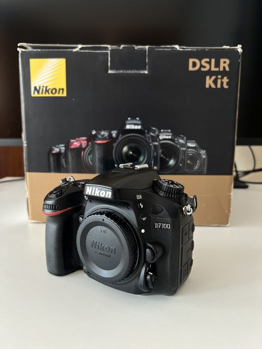 Nikon D7100 aparat foto body dslr, 24.1 MP, Negru, 23k cadre