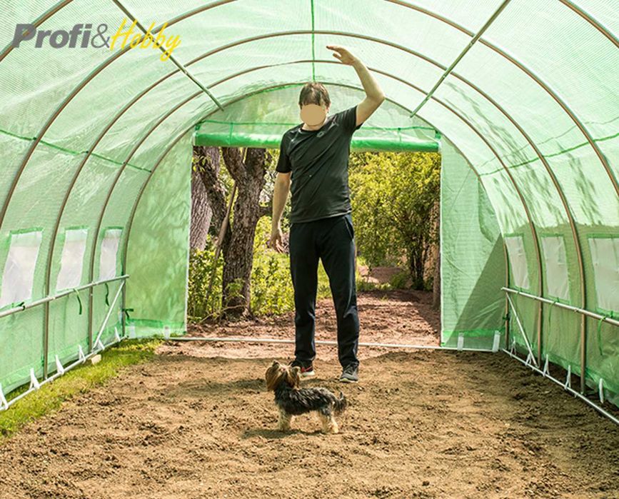 Оранжерия 600х300х200 Парник плътен армиран PE 180 г/м2