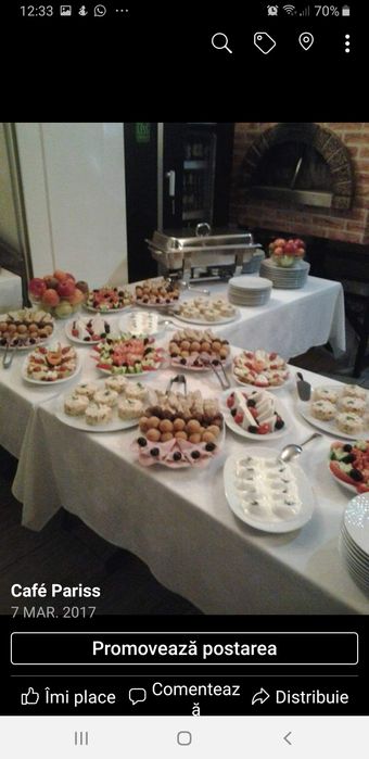 Chafing dish cu incalzire pe baza de gel Targu Jiu • OLX.ro