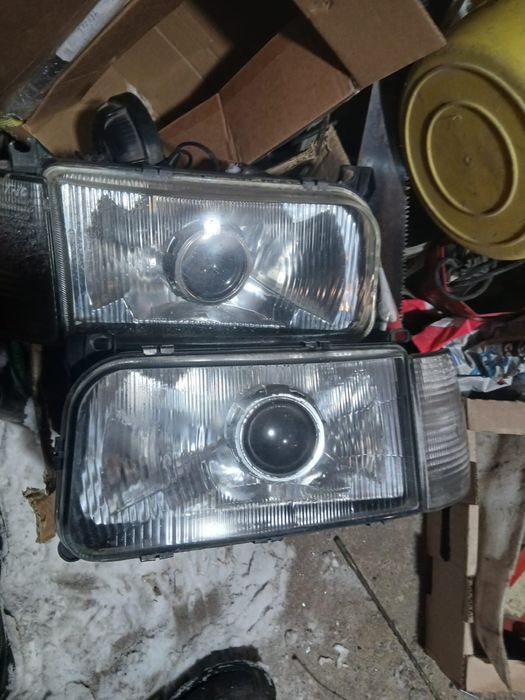 Передние фары пассат б3
