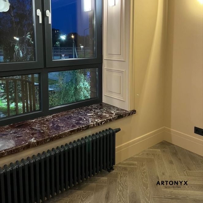 Подоконник из мрамора Алматы