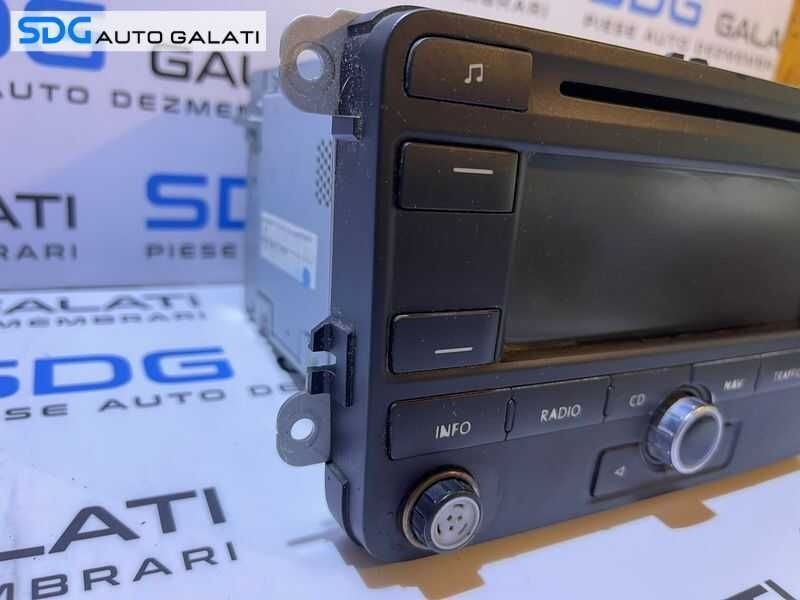 Radio CD Player cu Navigatie GPS RNS 300 VW Touran 2003 - 2010 Cod 1K0035191C 7612002042 [C1442]