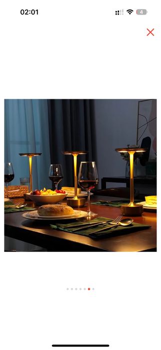 Барная лампа. Лампа для ресторанов. Лампа для стол