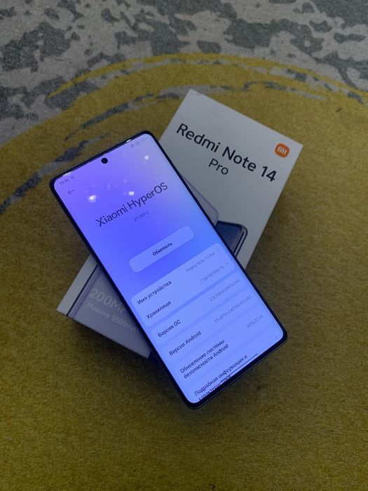 Xiaomi Redmi note 14pro 8/256