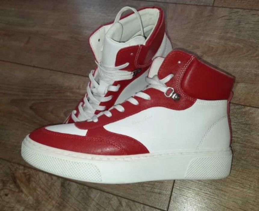 н.40 Kate Gray Sneaker, mid cut