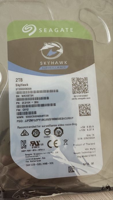 HDD Seagate ST2000VX008 2 Тб