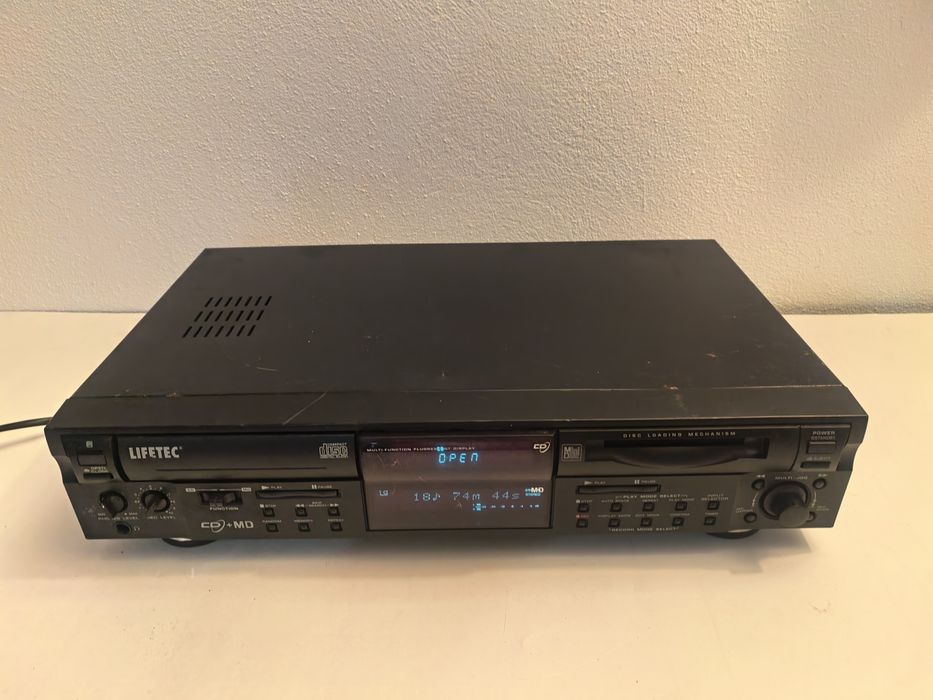 Minidisc CD player Lifetec LT 8964 cu defect
