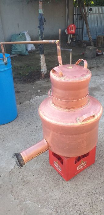 Vand cazan de țuică la 100 de Litri cu fundul de 4 mm