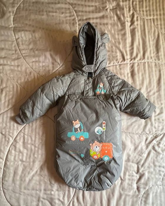Комбинезон-куртка 2в1 на осень/весну