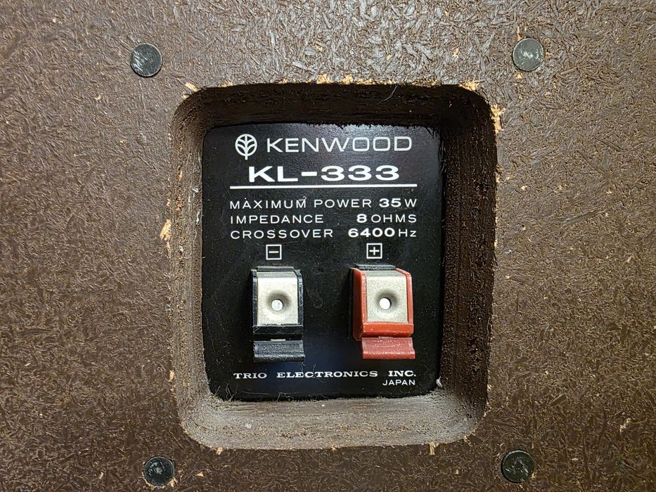 Boxe vintage KENWOOD KL-333
