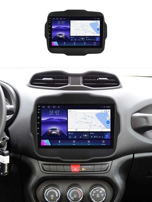 Navigatie Android 13 JEEP RENEGADE 2014+ 1/8 Gb Waze CarPlay CAMERA