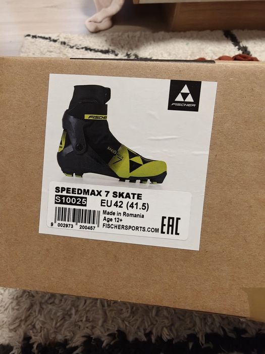 НОВИ професионални обувки за ски бягане Fischer Speedmax 7 Skate - р-р