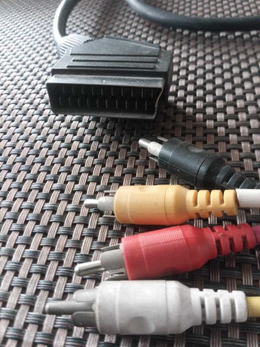 Аудио видео кабел Скарт SCART-4RCA, 1.5 метра