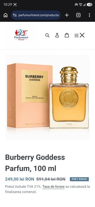 Parfum Burberry, original, sigilat