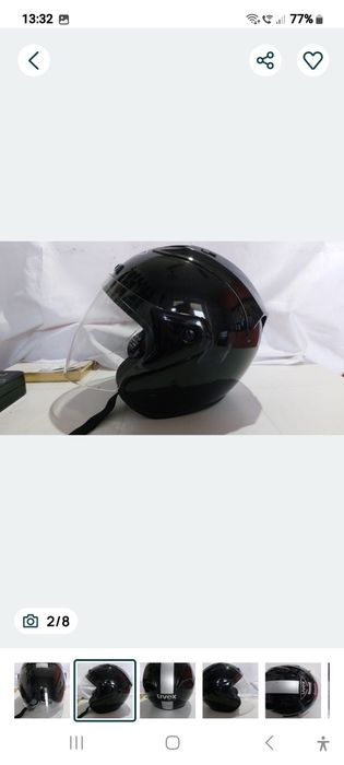 casca moto UVEX JET101(M 57-58)
