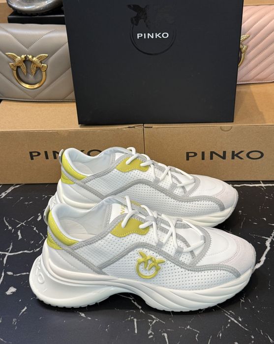 PINKO JOS offwhiteдамски маратонки сникърси 36,37,38,39,40
