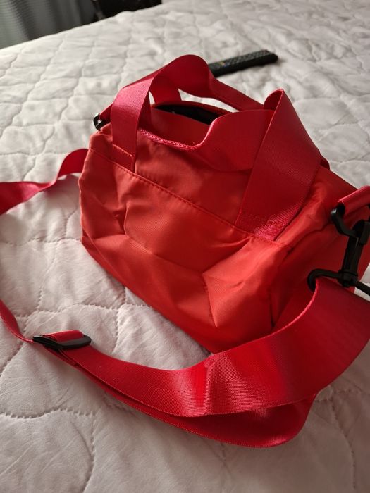 Сумка женская красная