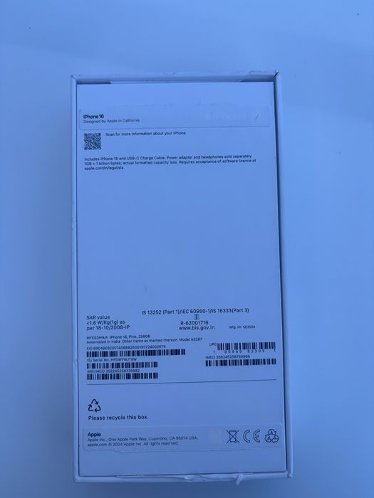 Iphone 16 256 Айфон 16 256