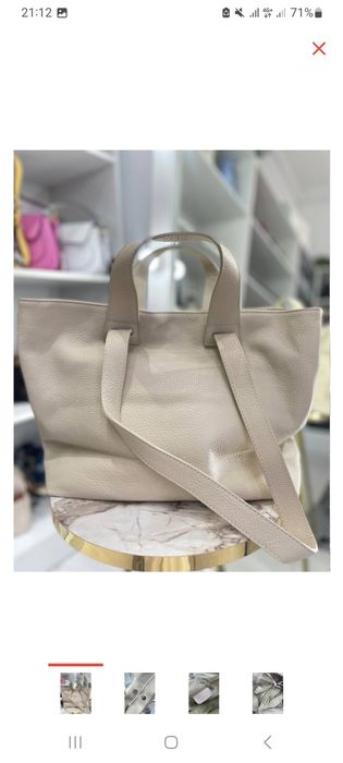 Сумка шопер из натуральной кожи новая