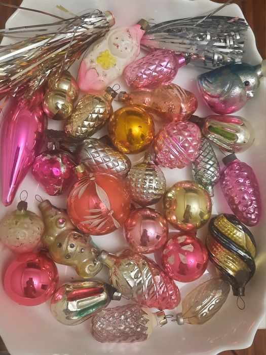 Советские елочные игрушки