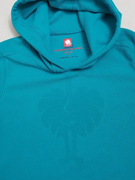 Bluza polar Engelbert Strauss, hanorac cu gluga fleece, nr. 122-128 EU