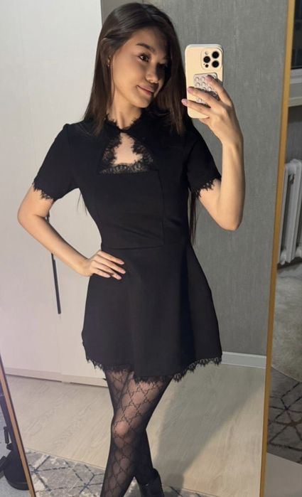 Продам черное вечернее платье