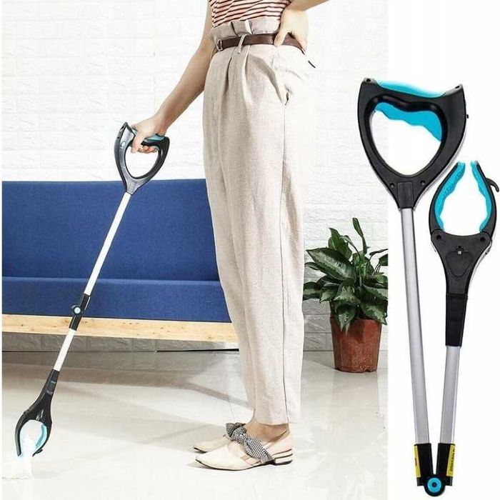 Cleste pentru ridicare obiecte cu LED pentru seniori pliabil 82 cm