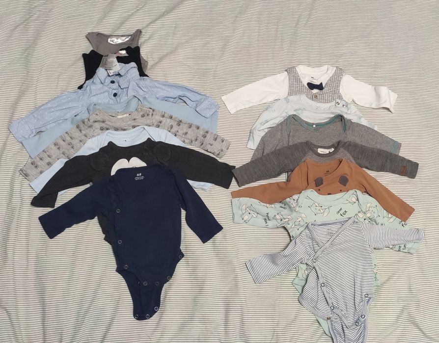 Lot haine bebelusi 56-62