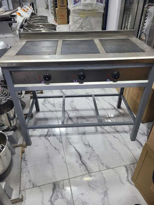 Электрические плита 3 конфорочная 3, 4, 6, Konforka Eliktroplita