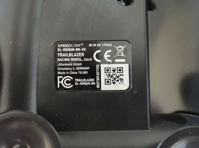 Volan gaming SpeedLink