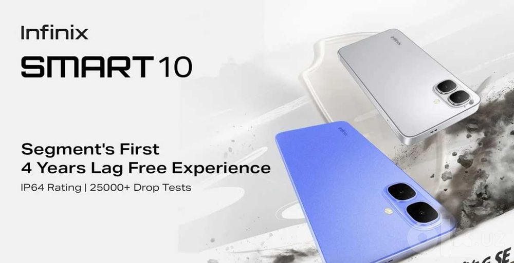 Infinix Smart 10 4/64 ГБ (Новый, запечатан)