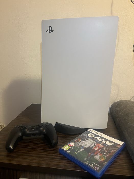 Playstation 5 disk edition +  maneta +  Joc Fc26
